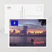 Guam - Sunset - Briefkaart (Voorkant / Achterkant)