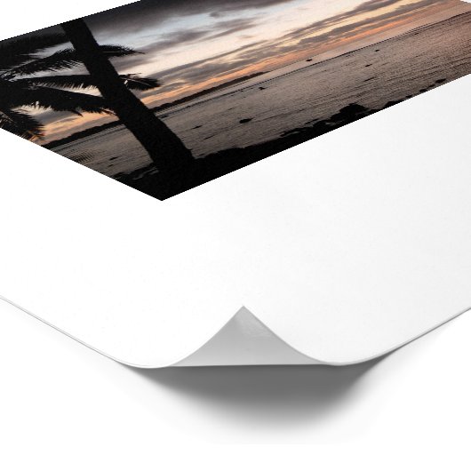 Guam Sunset Poster (Hoek)