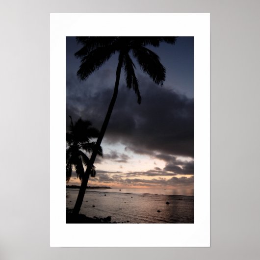 Guam Sunset Poster (Voorkant)