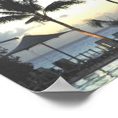 Guam - Sunset - Poster (Hoek)