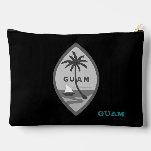 Guam tas, Guamaian wapen / vlag Etui (Achterkant)