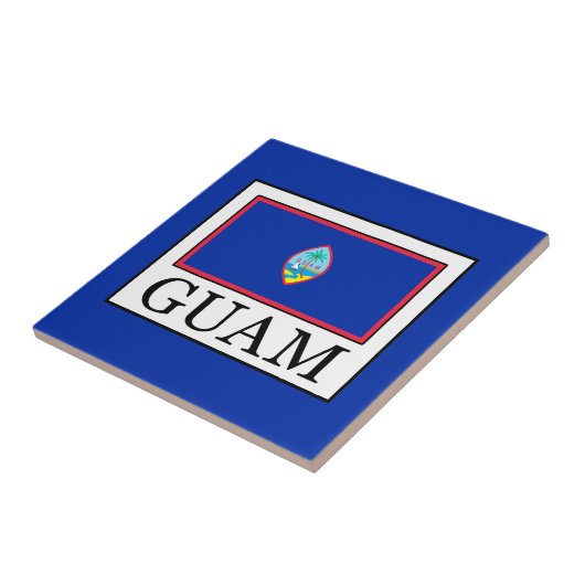 Guam Tegeltje (Zijkant)