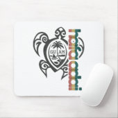 Guam Turtle Hafa Adai Guam Fishing Shirt Chamorro  Muismat (Met muis)