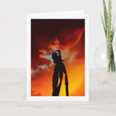 GUAM Two Lovers Point Sunset Bedankkaart (Voorkant)