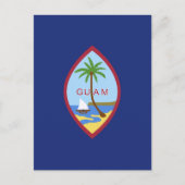 Guam vlag briefkaart (Voorkant)