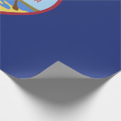 Guam vlag cadeaupapier (Hoek)