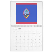 Guam vlag embleem kalender (Jan 2027)