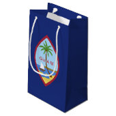 Guam vlag klein cadeauzakje (Achterkant Gekanteld)