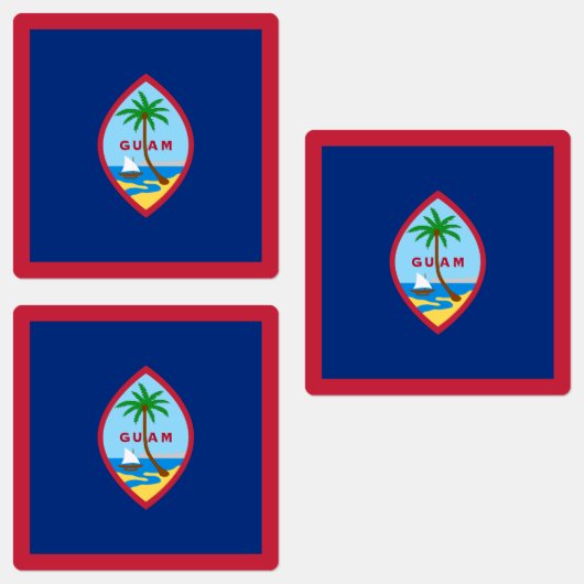 Guam-vlag Labels (Groep)