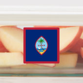 Guam-vlag Labels (Aangebracht)