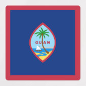 Guam-vlag Labels (Design 1)