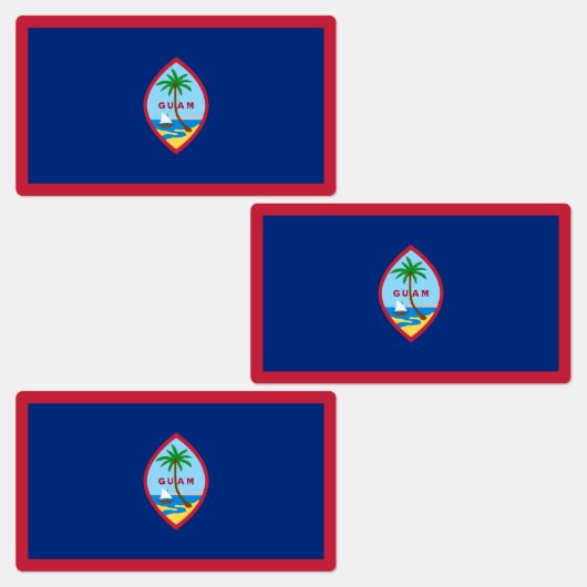 Guam-vlag Labels (Groep)