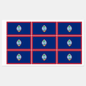 Guam-vlag Labels (Vel)