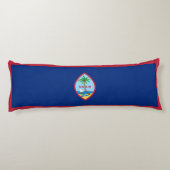 Guam-vlag Lichaamskussen (Achterkant)