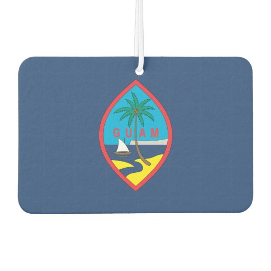GUAM-vlag - Luchtverfrisser (Voorkant)