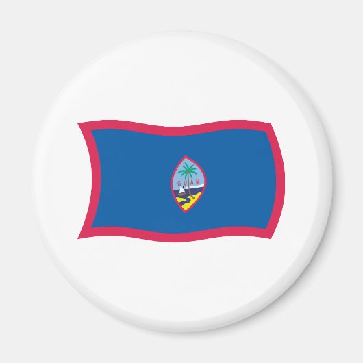 Guam Vlag Magneet (Voorkant)