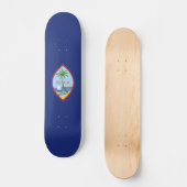 Guam vlag persoonlijk skateboard (Voorkant)