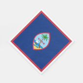 Guam-vlag Servet (Hoek)