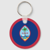 Guam-vlag Sleutelhanger (Achterkant)