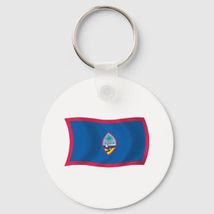 Guam Vlag Sleutelhanger