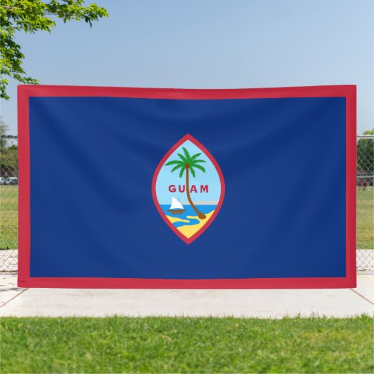 Guam-vlag Spandoek (Buitenkant)
