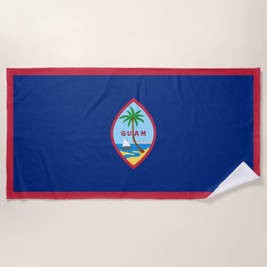 Guam-vlag Strandlaken (Voorkant)