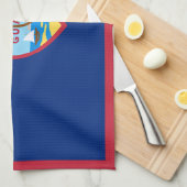 Guam-vlag Theedoek (Quarter Fold)