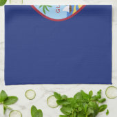 Guam vlag theedoek (Gevouwen)