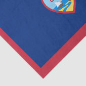Guam-vlag Tissuepapier (Detail)