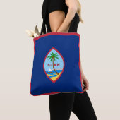 Guam-vlag Tote Bag (Dichtbij)