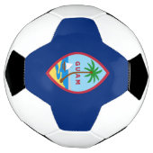 Guam-vlag Voetbal (Gedraaid)