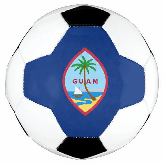 Guam-vlag Voetbal (Voorkant)