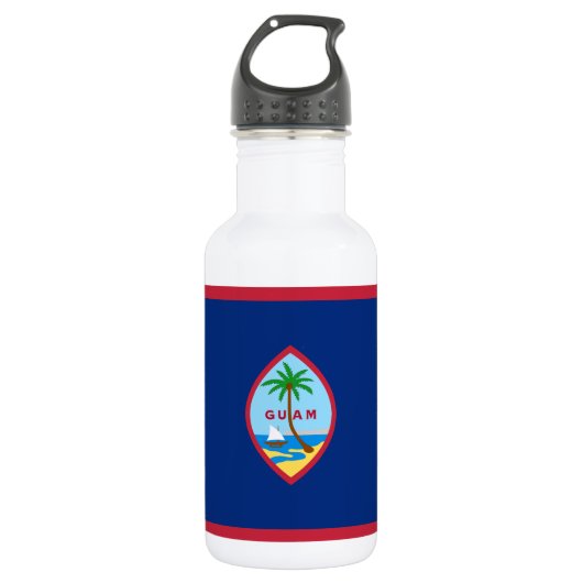 Guam-vlag Waterfles (Voorkant)