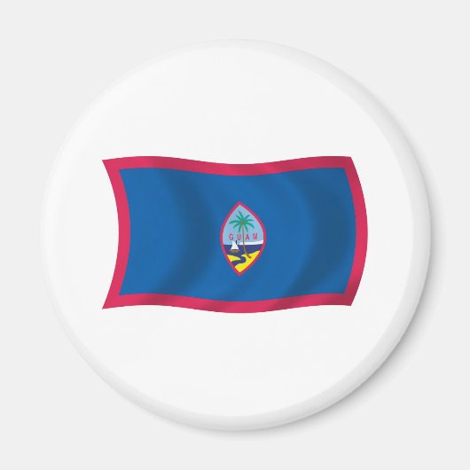 Guam Vlagmagneet Magneet (Voorkant)