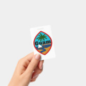 Guam Zegel Bagage Label Badge (Handheld)