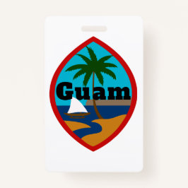 Guam Zegel Bagagelabel Badge