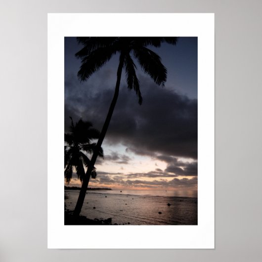 Guam Zonsondergang Poster (Voorkant)