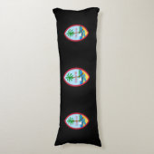 Guamese wapenmantel lichaamskussen (Voorkant Verticaal)