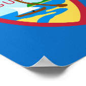 Guamese wapenmantel poster (Hoek)