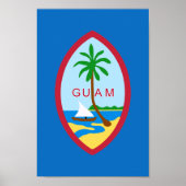 Guamese wapenmantel poster (Voorkant)