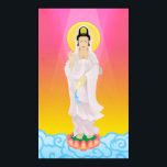 guan yin art deco poster<br><div class="desc">guan yin art deco</div>
