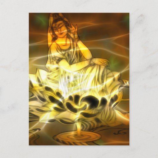 Guan Yin Energy Briefkaart (Voorkant)