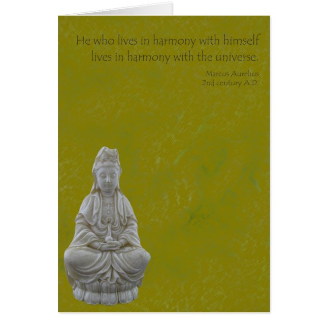Guan Yin Harmony Card (Voorkant)