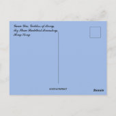 Guan Yin Tsz Shan Boeddhistisch Klooster Hongkong Briefkaart (Achterkant)