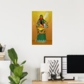 guan yu of guan gong poster (Thuiskantoor)