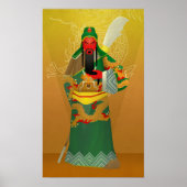 guan yu of guan gong poster (Voorkant)