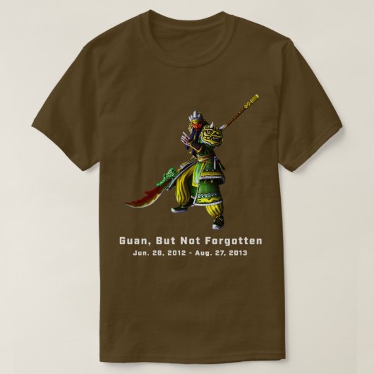 Guan yU T-shirt (Design voorkant)