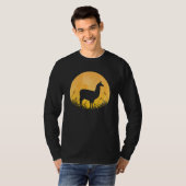 Guanaco Easy Halloween Outfit Alpaca Camel Moon Co T-shirt (Voorkant volledig)