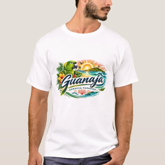 Guanaja Bonacca Paradise T-shirt (Voorkant)