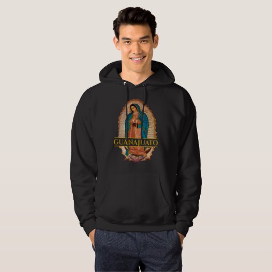 Guanajuato Guanajuatense Virgen De Guadalupe Mexic Hoodie (Voorkant volledig)